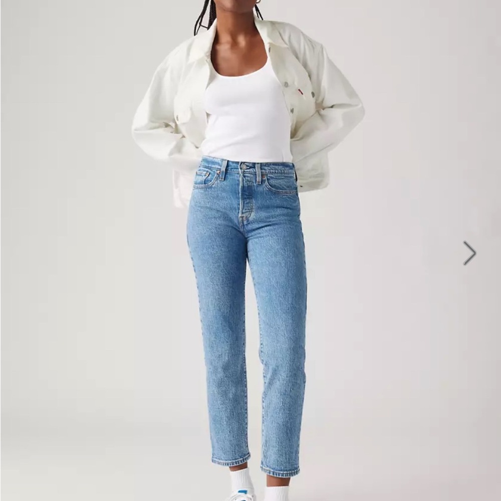 Levi's Light Blue Wedgie Straight Leg Women's Jeans